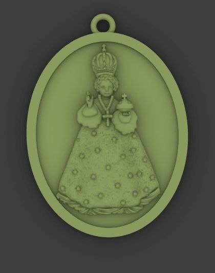 CHILD OF PRAGA PENDANT 3D print model_8