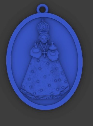 CHILD OF PRAGA PENDANT 3D print model_6