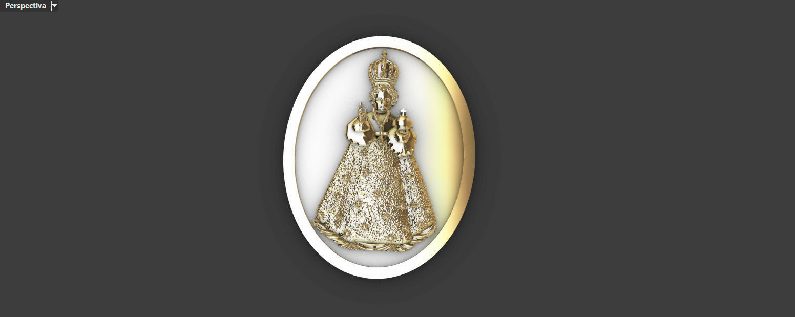 CHILD OF PRAGA PENDANT 3D print model_4
