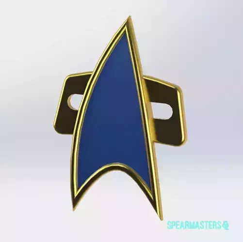 star trek picard badges Cosplay 3d model stl Free 3D print model