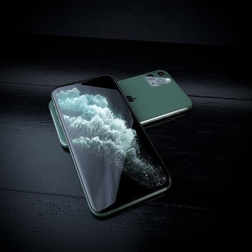 iPhone 11 PRO Low-poly 3D model