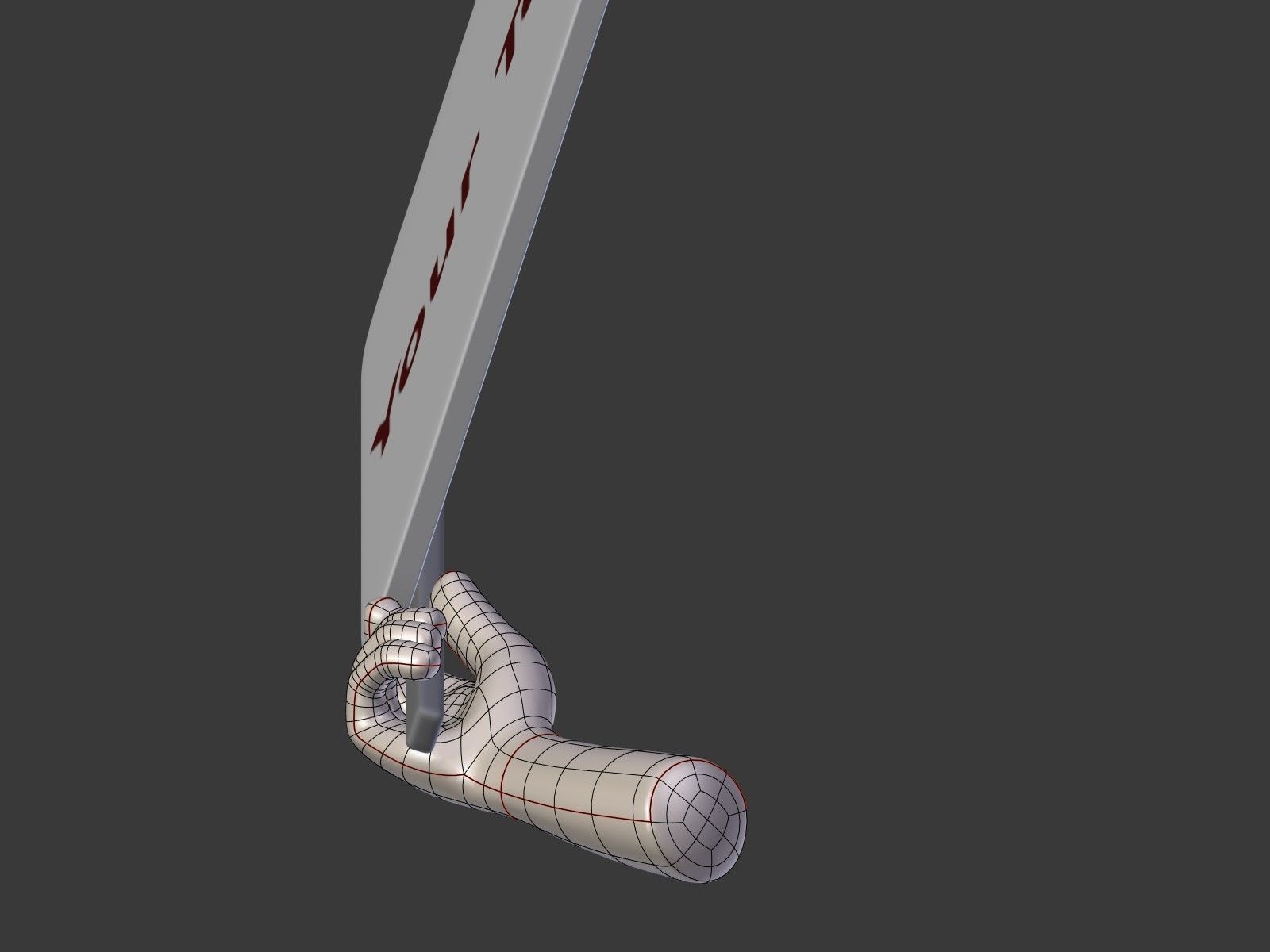 Cartoon Hand - Manifestation Sign Low-poly 3D model_14