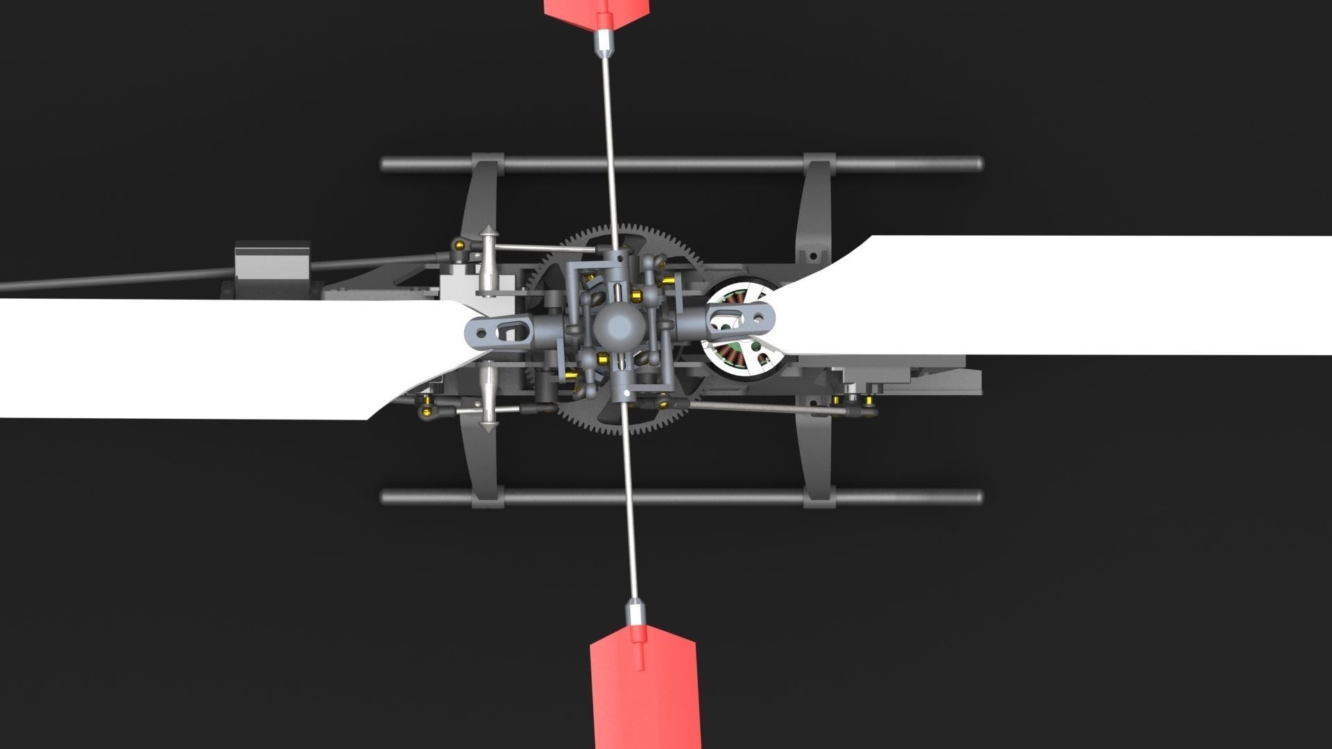 Belt CP V2 Custom RC Helicopter 3D model_4