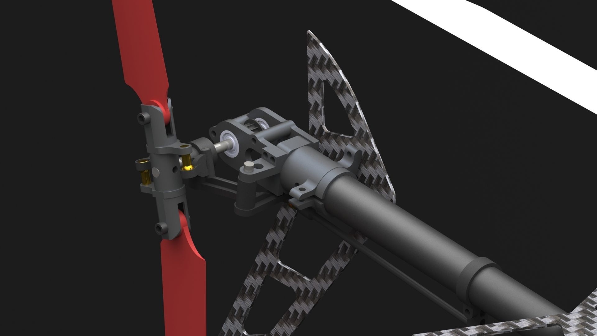 Belt CP V2 Custom RC Helicopter 3D model_10