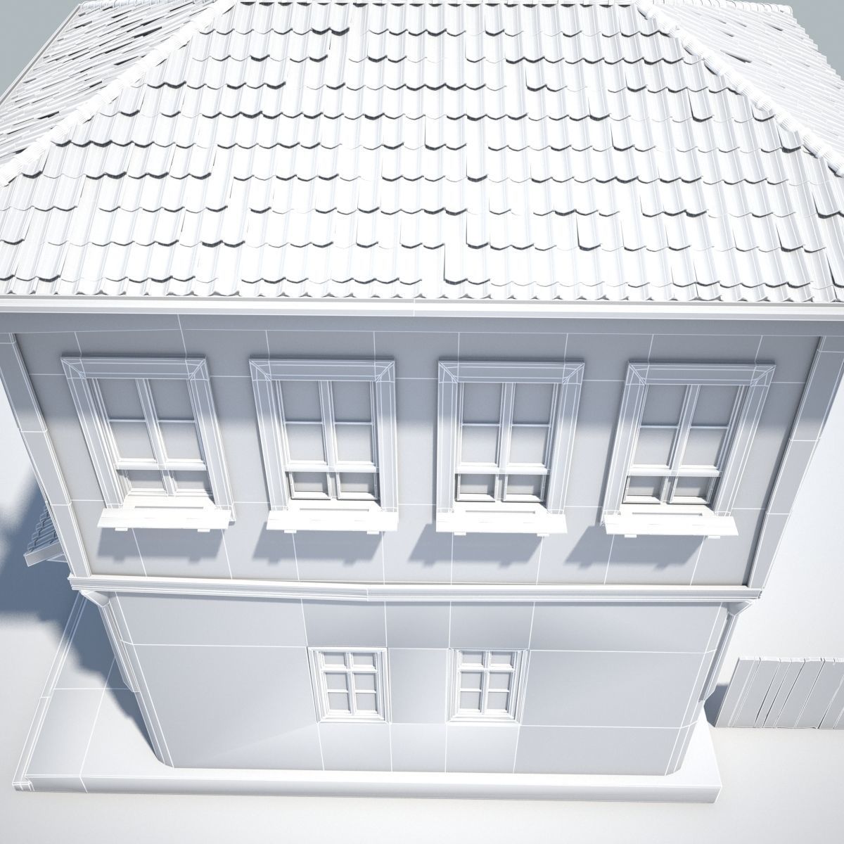 Stone House 3D model_5