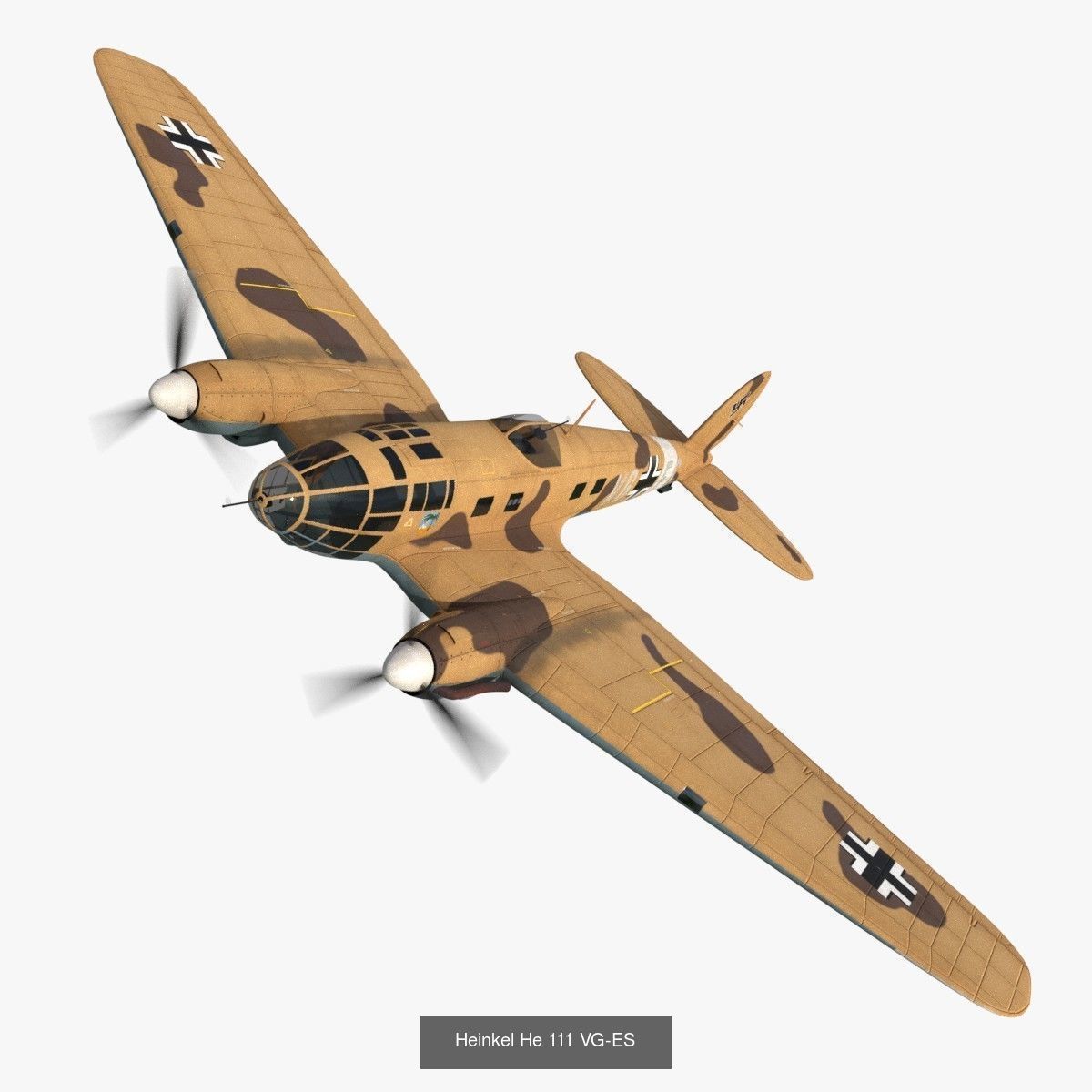 WW2 Afrika Korps Assets 3D Model Collection_4