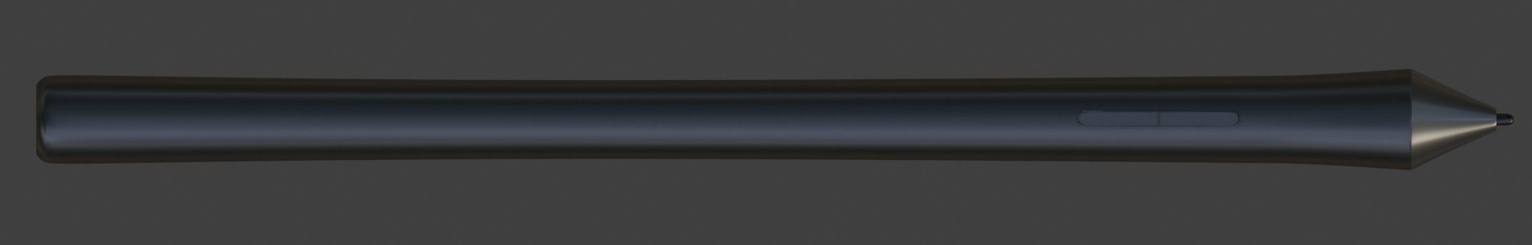 Wacom tablet and pen 3D model_6