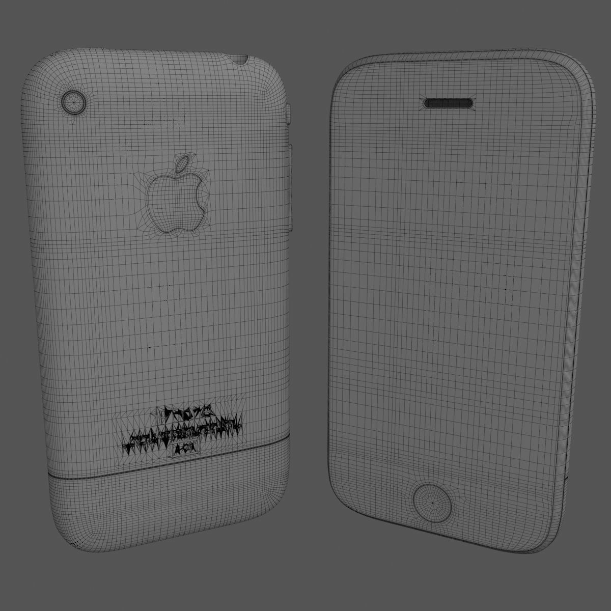 Iphone 2G 3D model_1