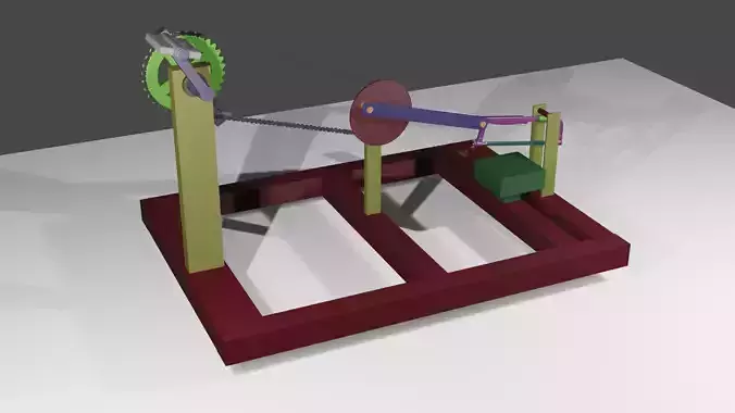 Pedal Operated Hacksaw