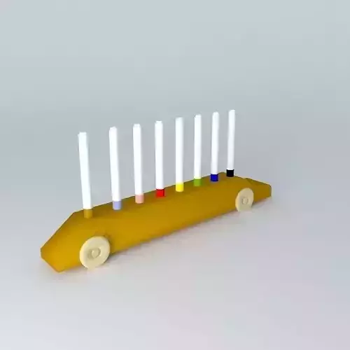 Pen Car Free 3D model