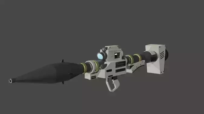 Low-Poly Rocket Launcher