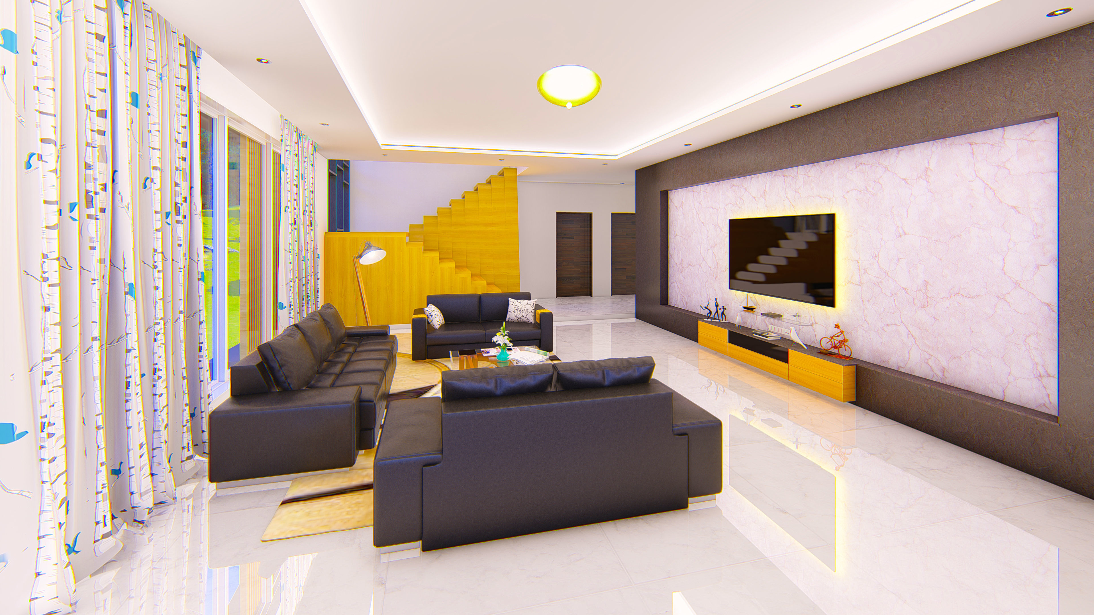 Lake Side House 3D model_17
