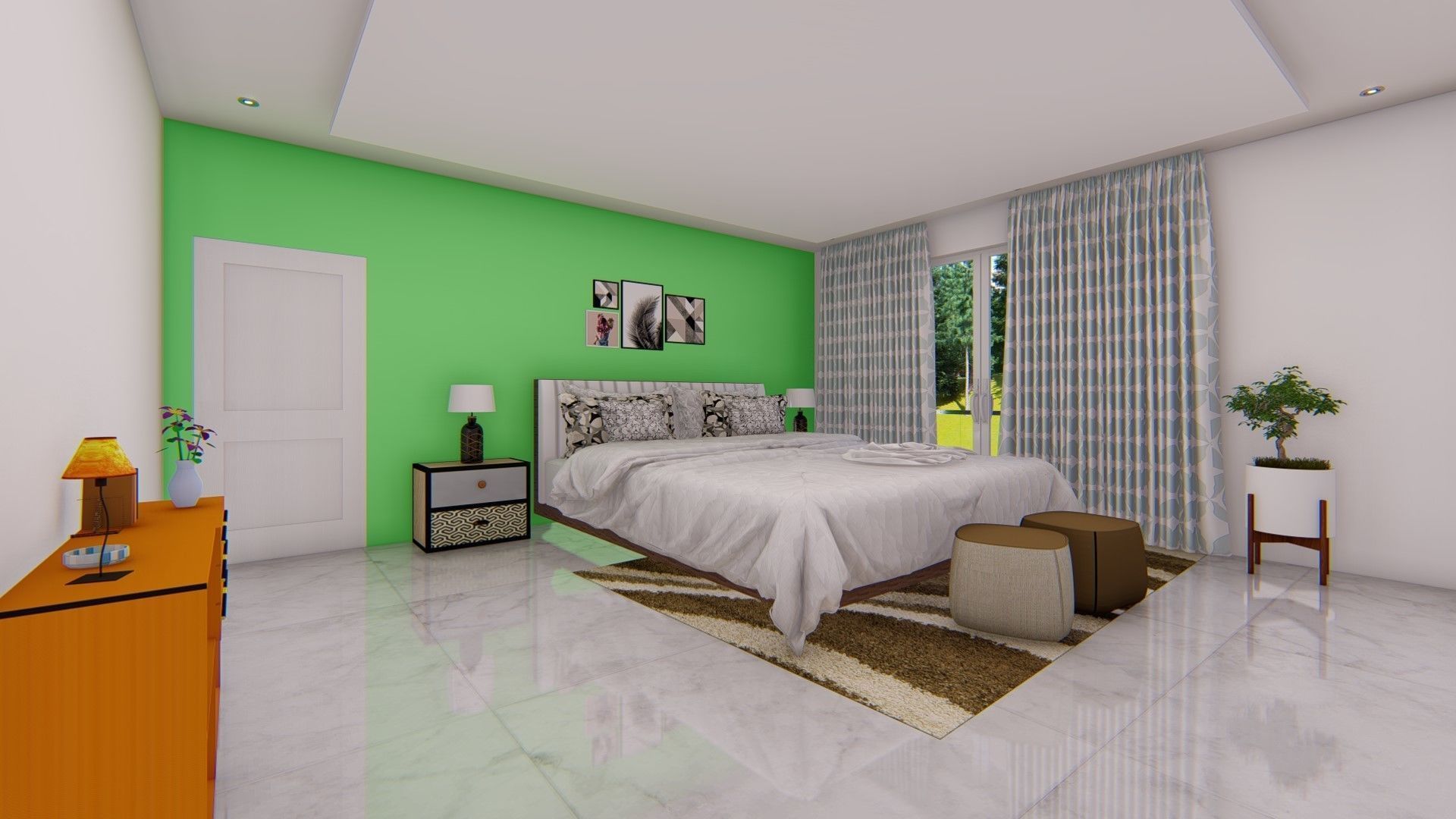 Lake Side House 3D model_20