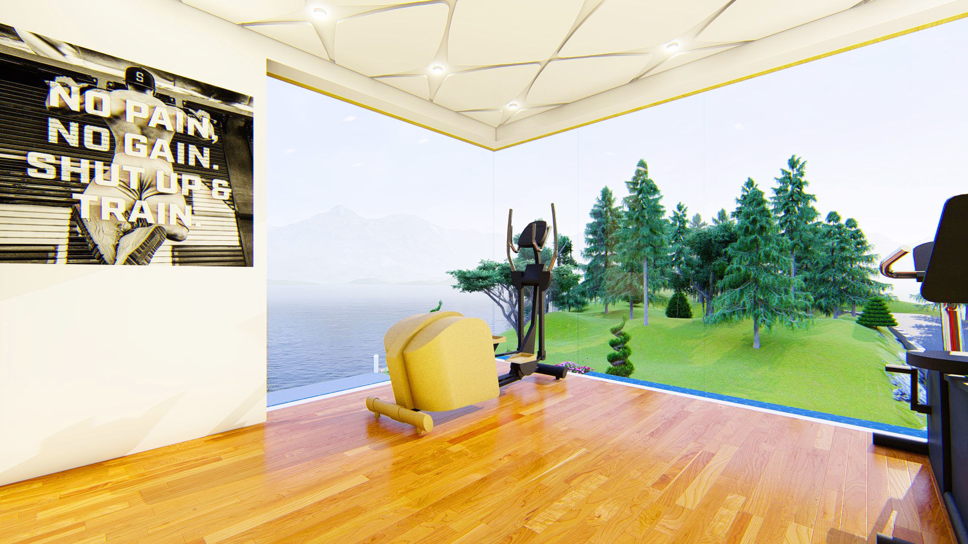 Lake Side House 3D model_15