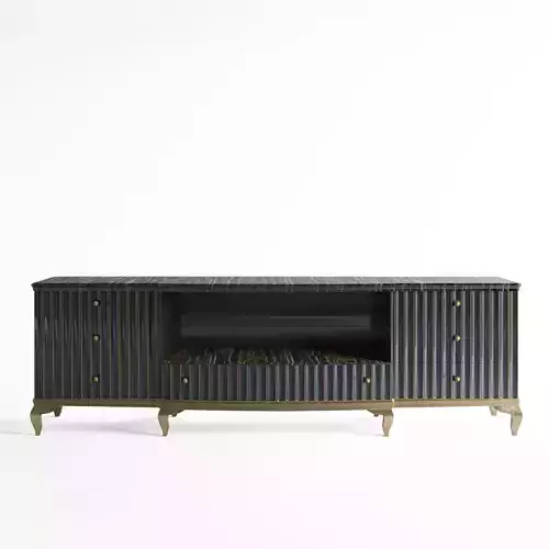 Art Deco TV Low commode