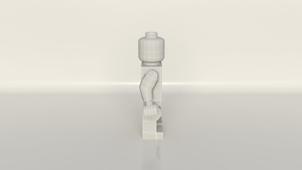 Lego 3ds max 2013 Low-poly 3D model_6