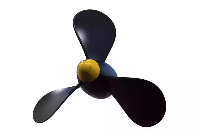 Boat propeller 3D print model