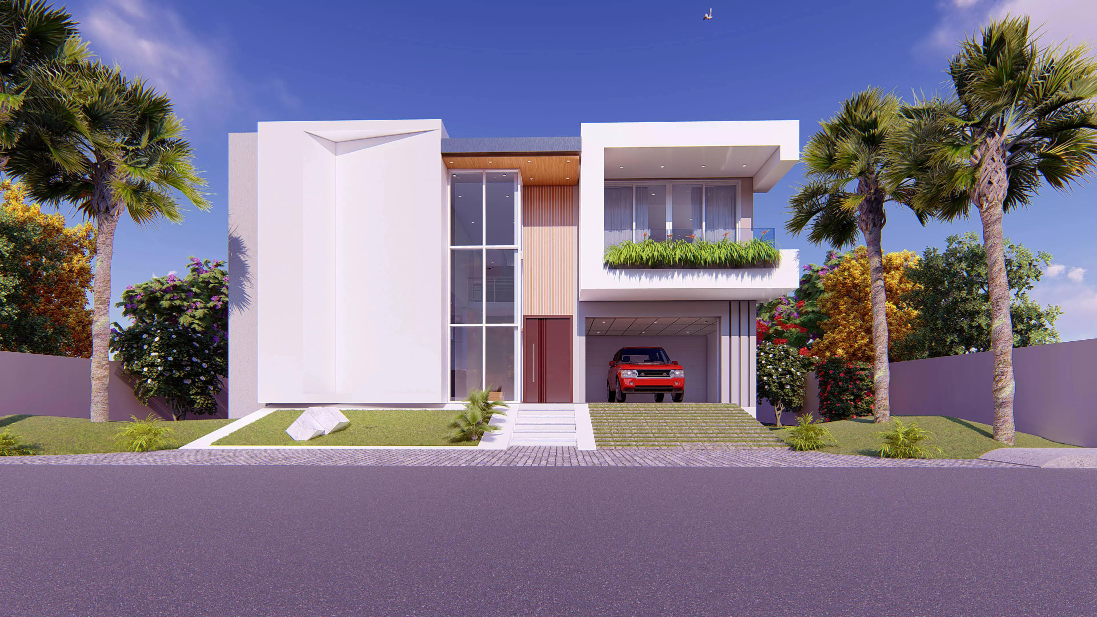 Modern House 3D model