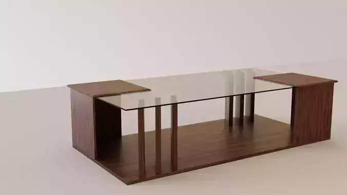 Center desk - Model 02 