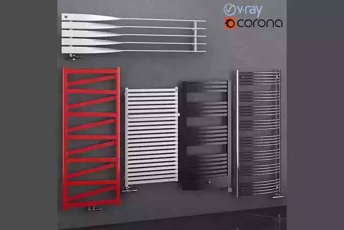 Towel warmers Terma set 68