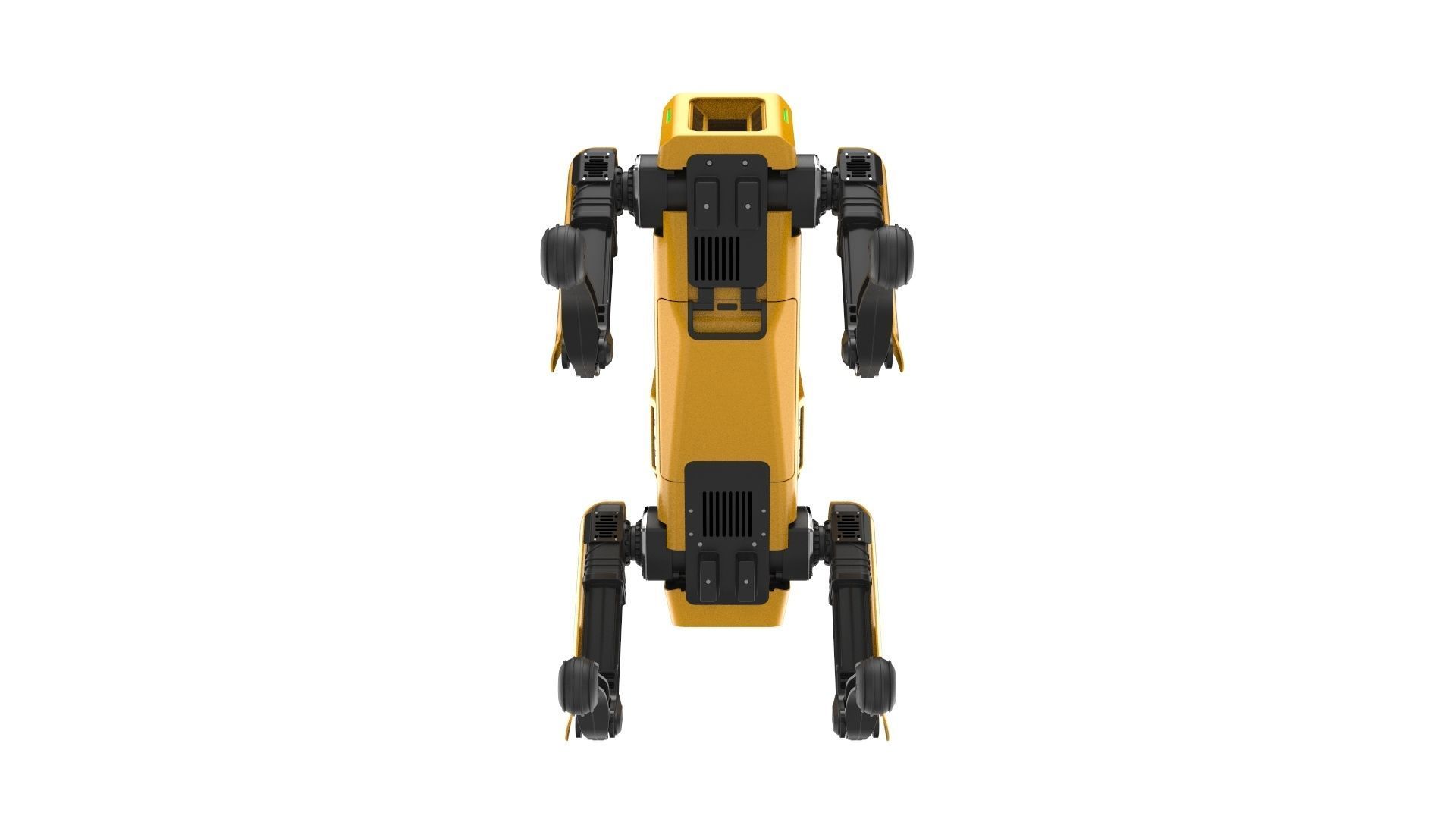 Boston Dynamics Spot Inspection Yellow 3D model_10