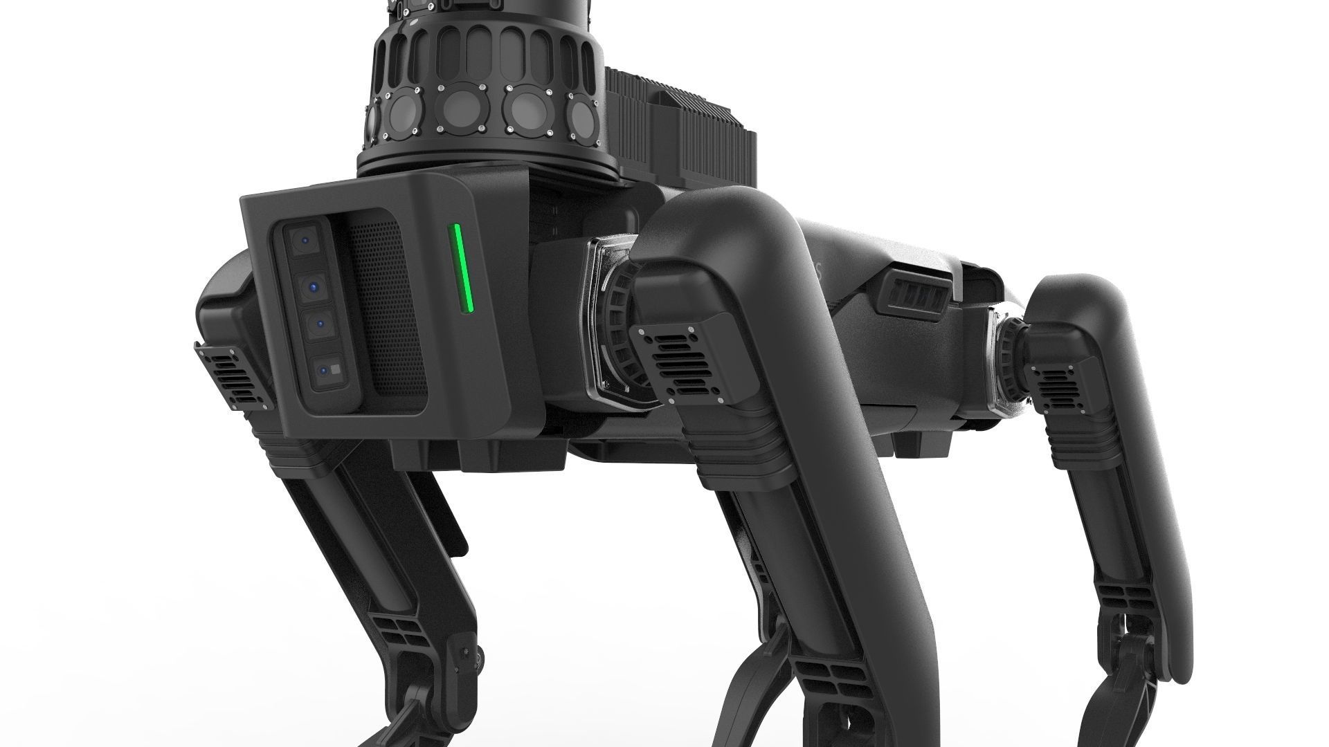 Boston Dynamics Spot Inspection Black 3D model_12