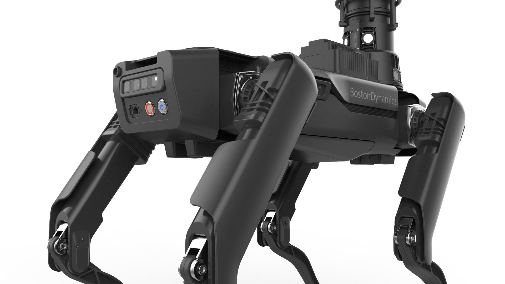 Boston Dynamics Spot Inspection Black 3D model_13