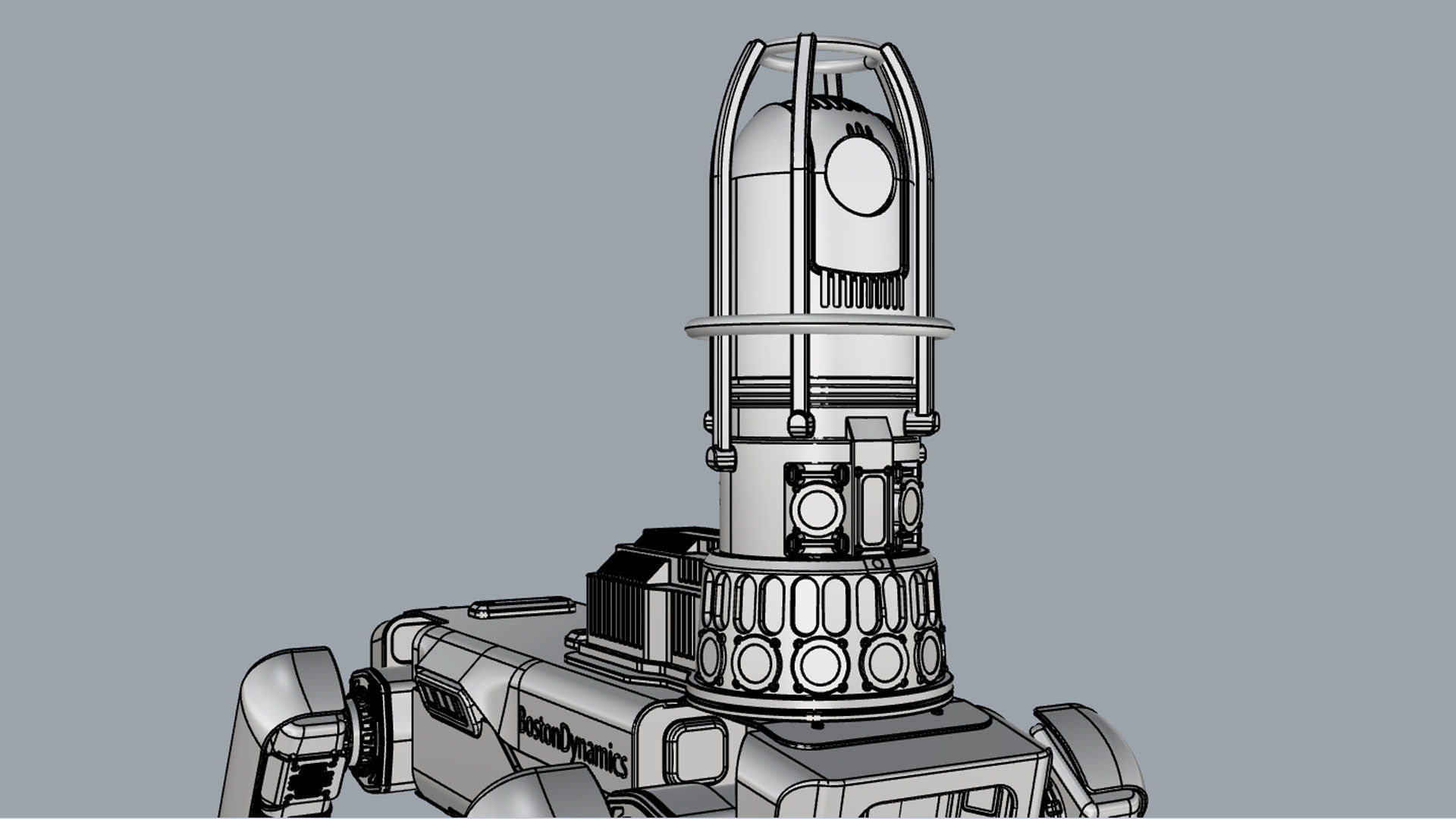 Boston Dynamics Spot Inspection Black 3D model_24
