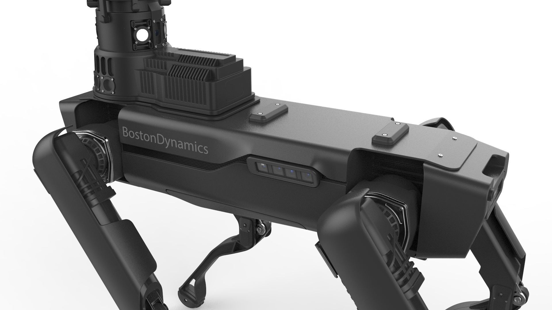 Boston Dynamics Spot Inspection Black 3D model_11