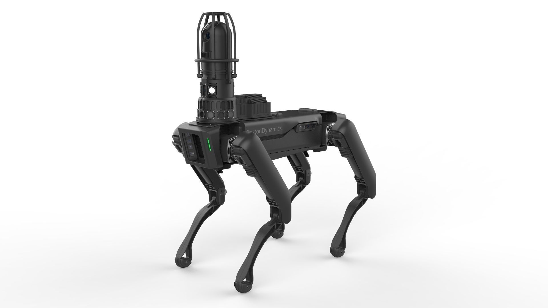 Boston Dynamics Spot Inspection Black 3D model_8