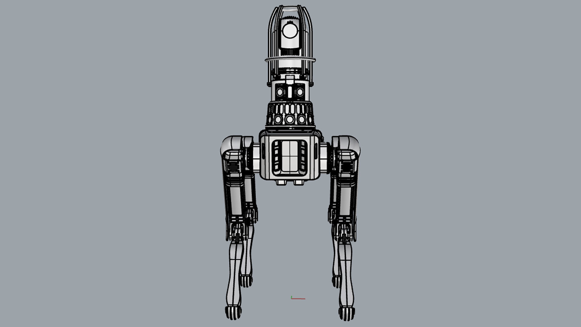 Boston Dynamics Spot Inspection Black 3D model_18