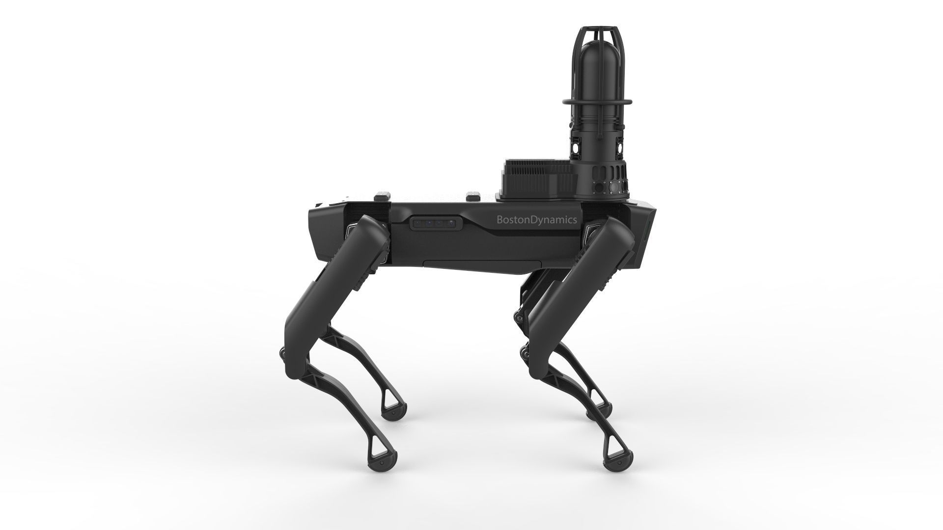 Boston Dynamics Spot Inspection Black 3D model_3
