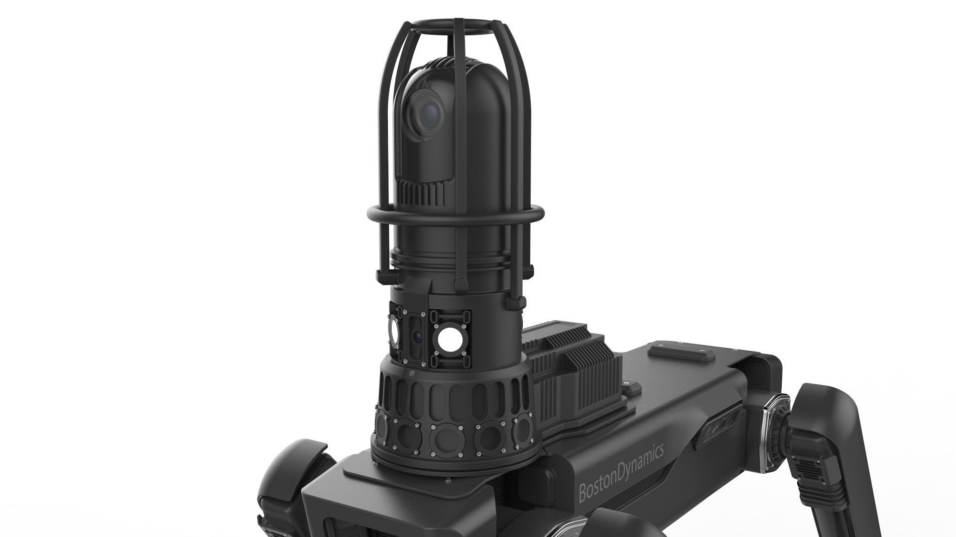 Boston Dynamics Spot Inspection Black 3D model_15