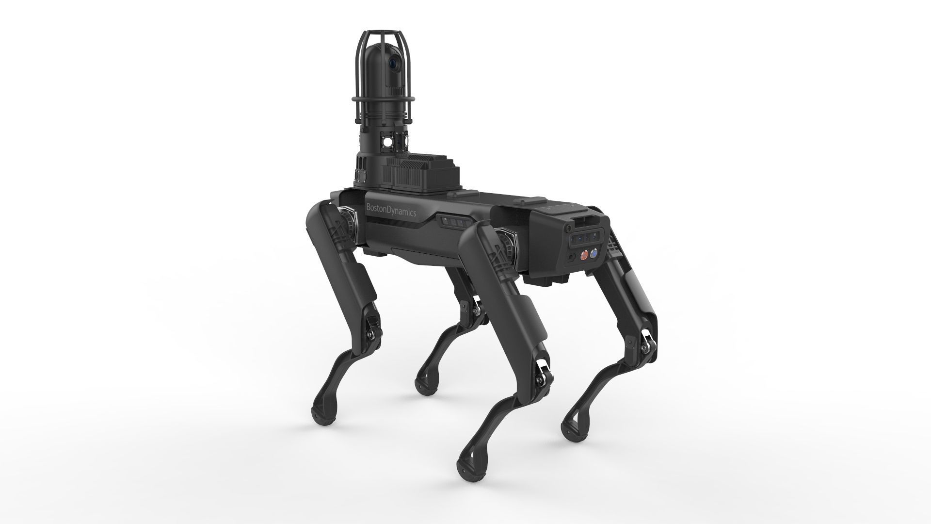 Boston Dynamics Spot Inspection Black 3D model_6
