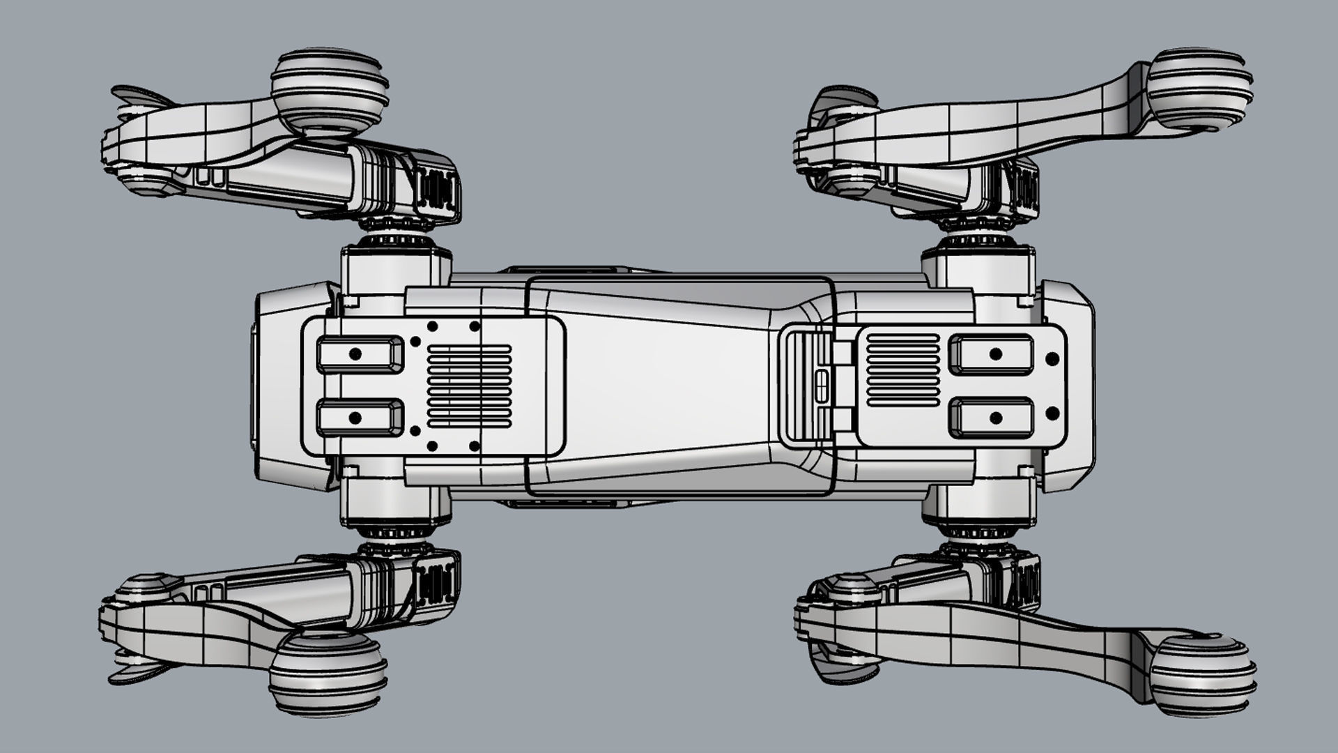 Boston Dynamics Spot Inspection Black 3D model_23
