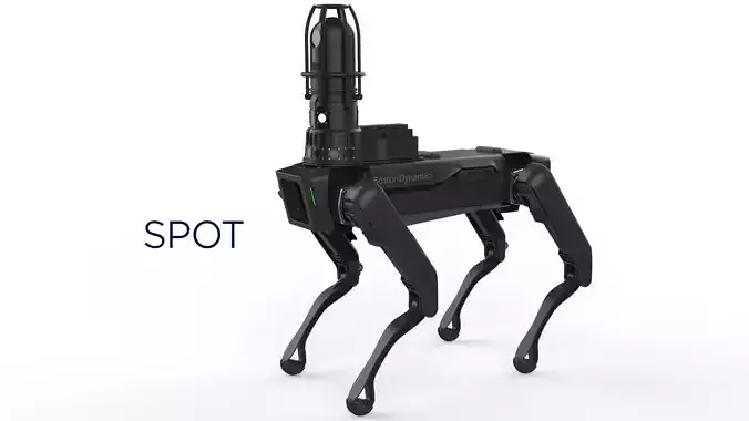 Boston Dynamics Spot Inspection Black