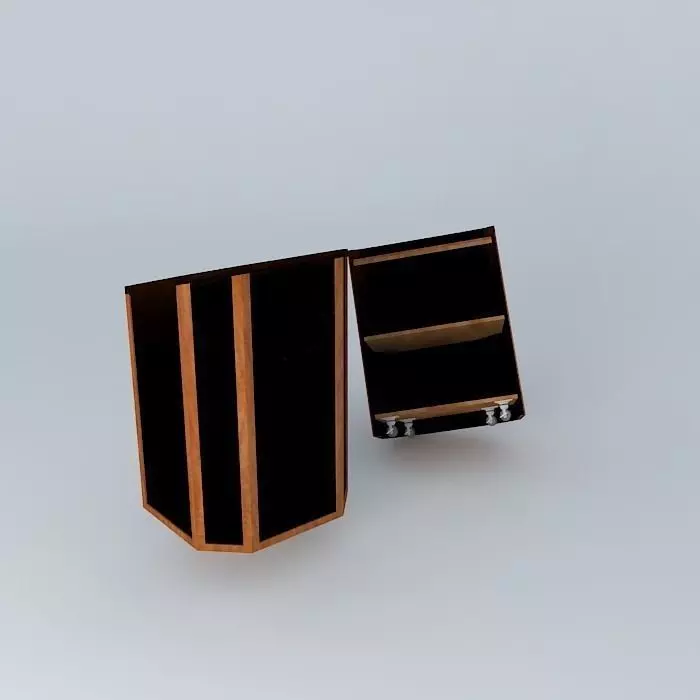 Three Sides Podium Free 3D model