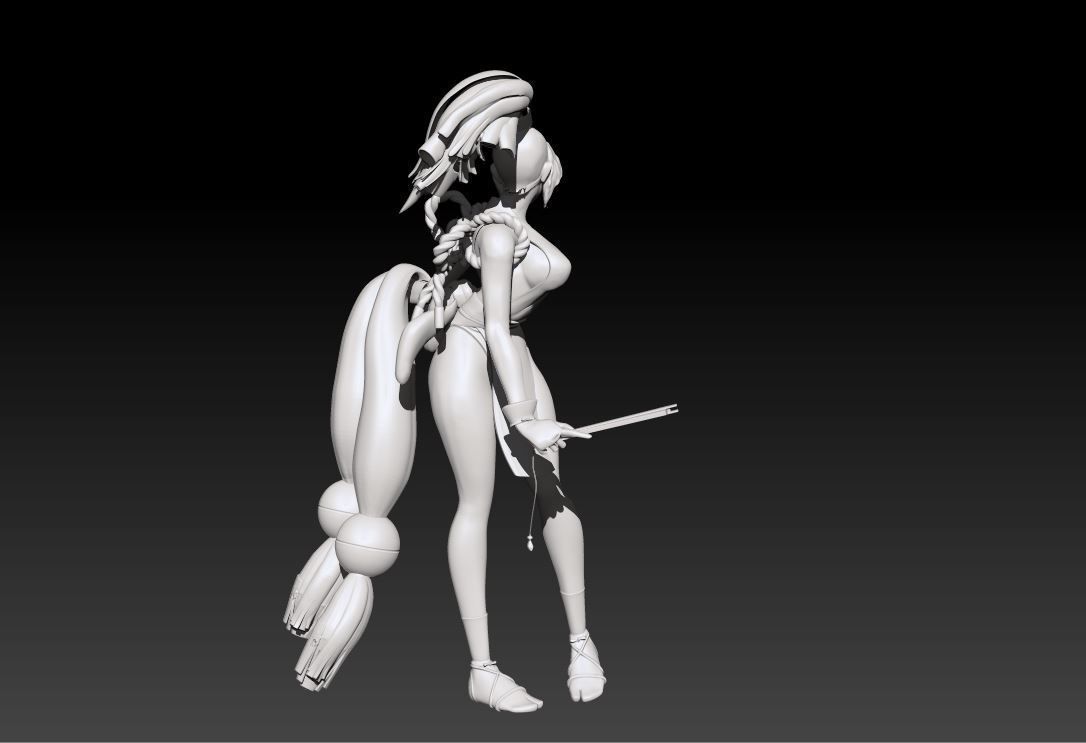 Boa Hancock ref 3D model_10