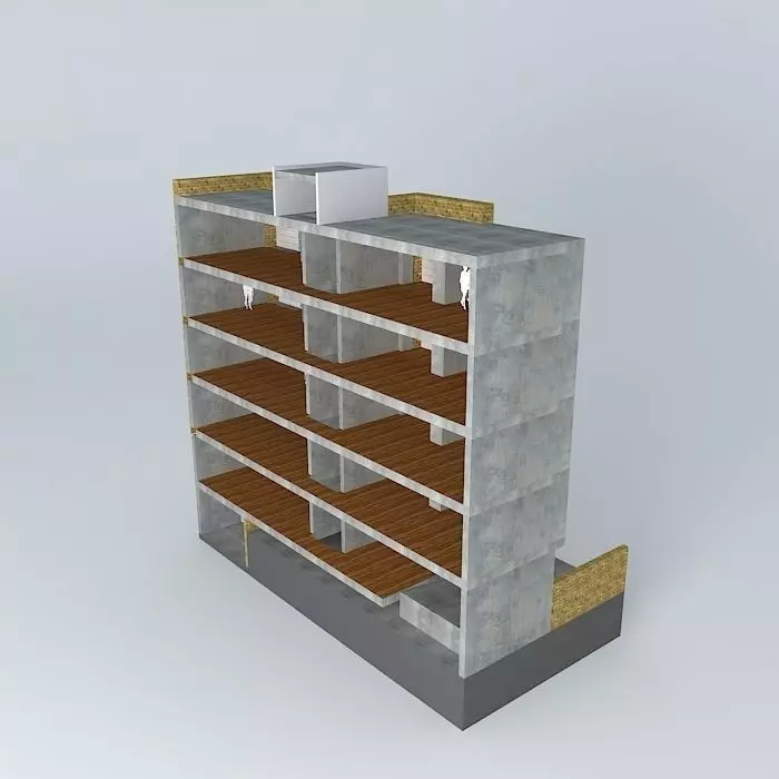 Chia facade project Free 3D model