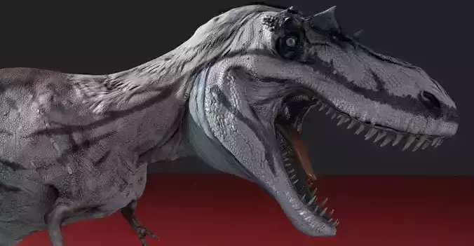 Albertosaurus t - rex 3D model