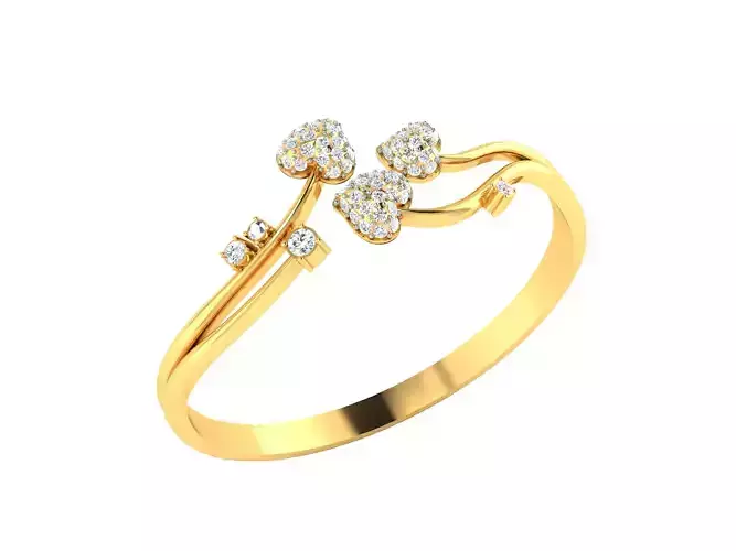 Women Ring 3dm render detail