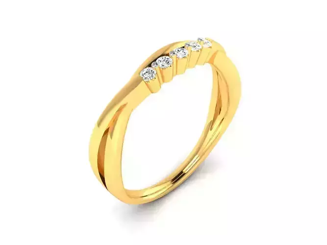 Women Ring 3dm render detail