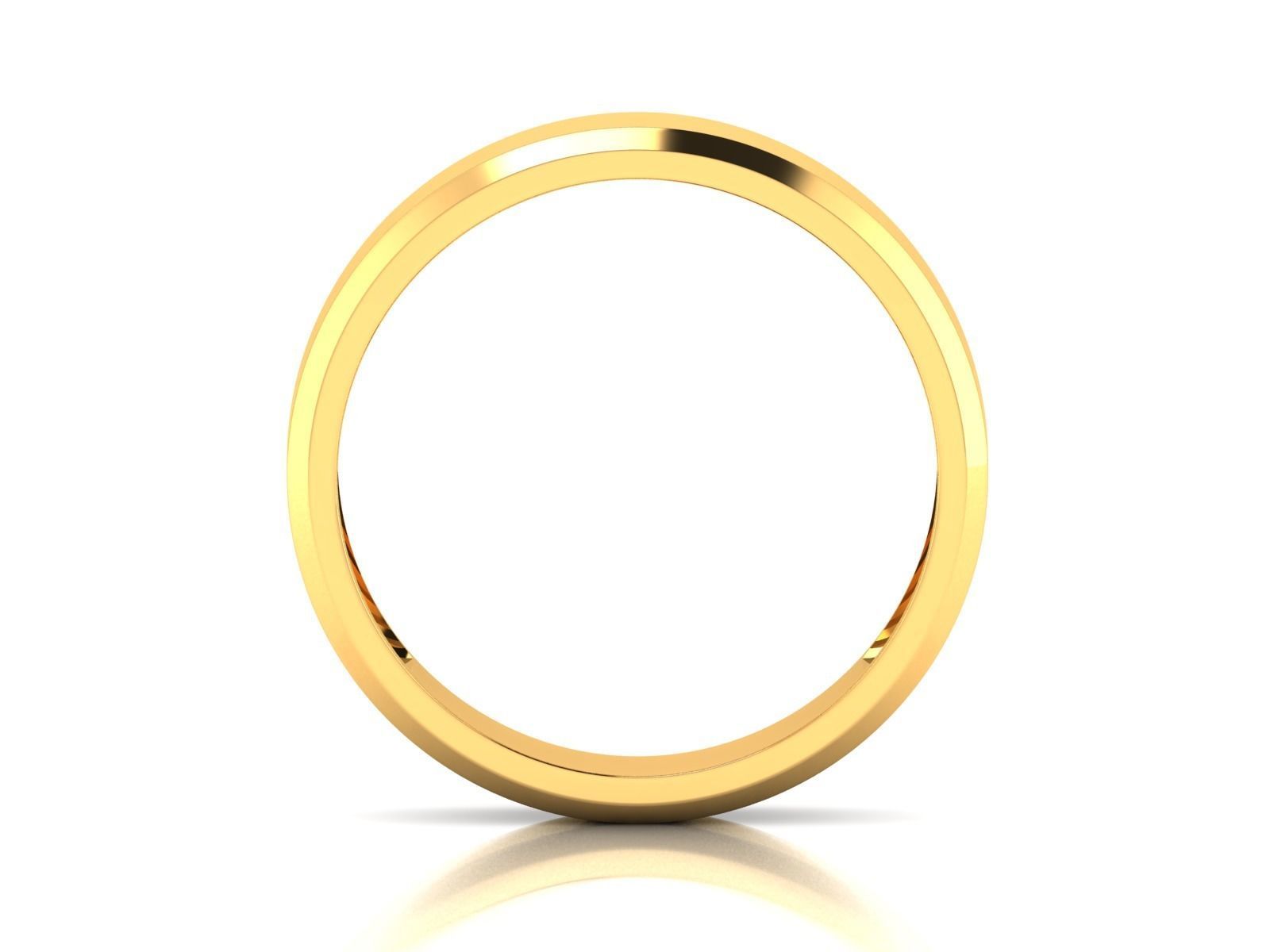 Women Band Ring 3dm render detail 3D print model_2