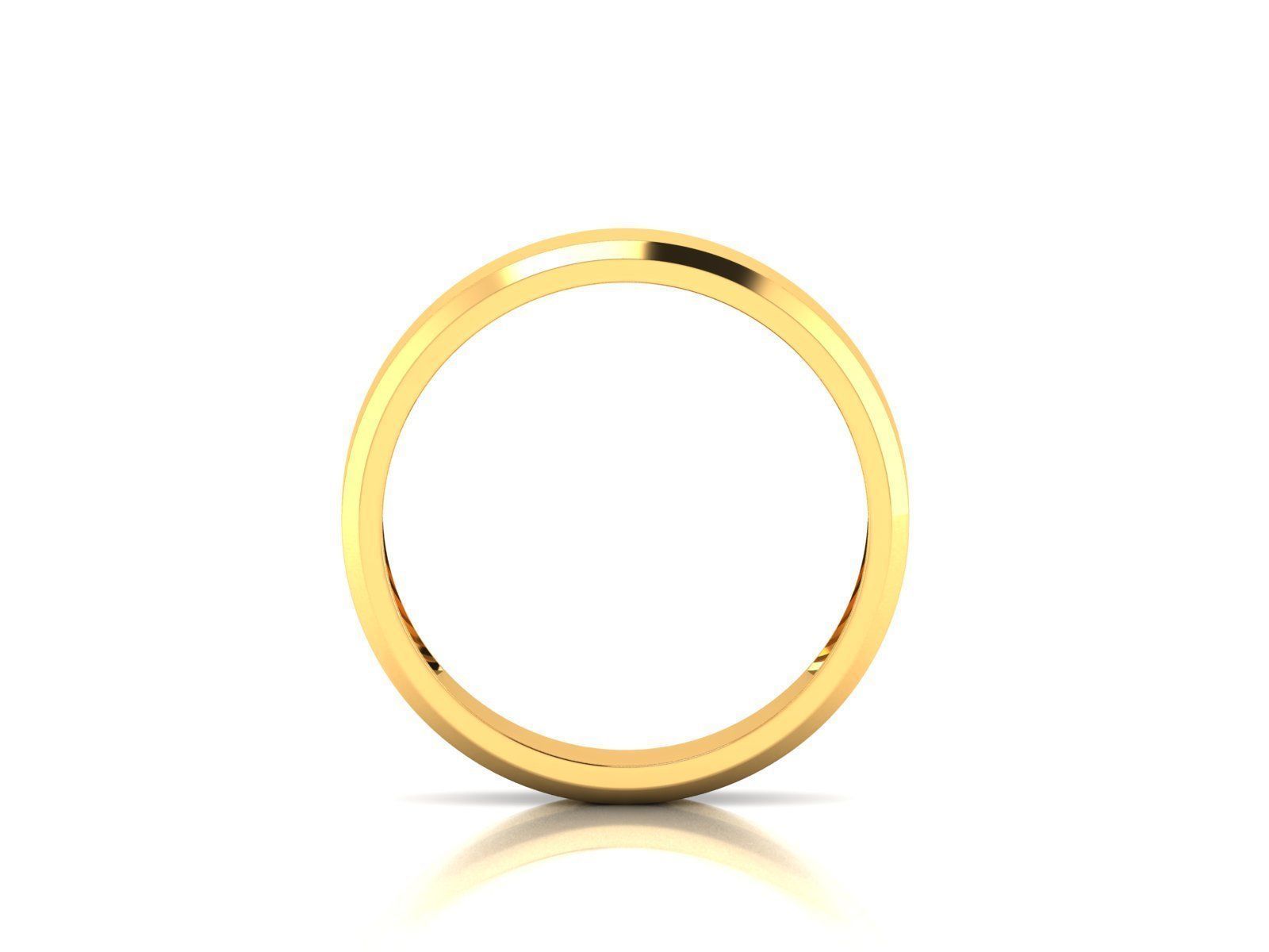 Women Band Ring 3dm render detail 3D print model_13