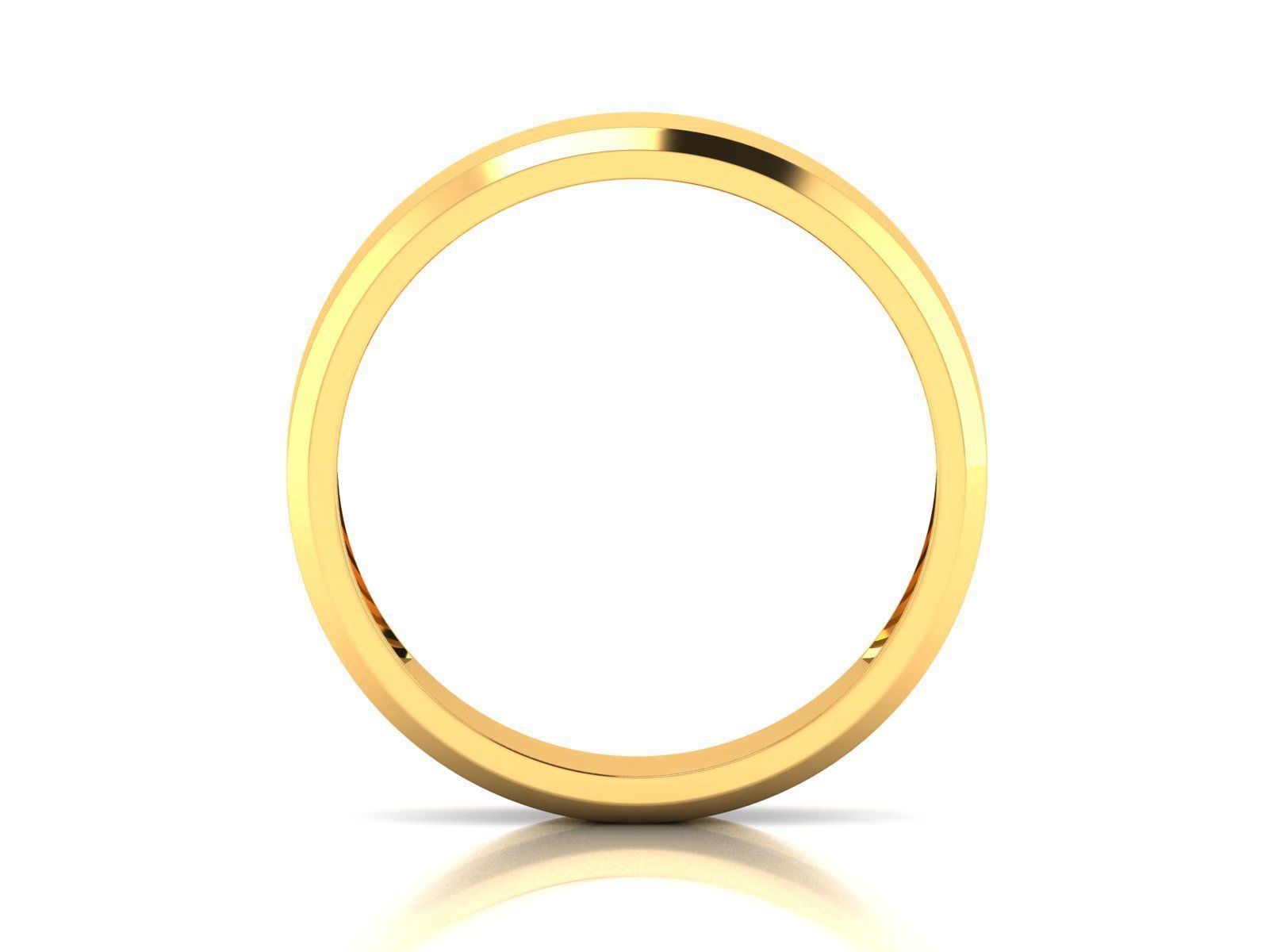 Women Band Ring 3dm render detail 3D print model_3