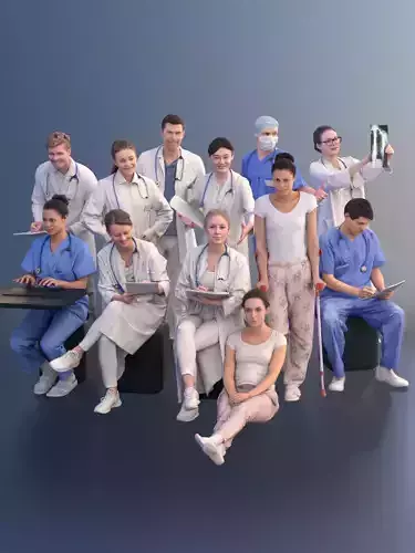 1009 Medical Bundle 3D Model Collection