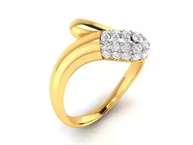 Women Ring 3dm render detail