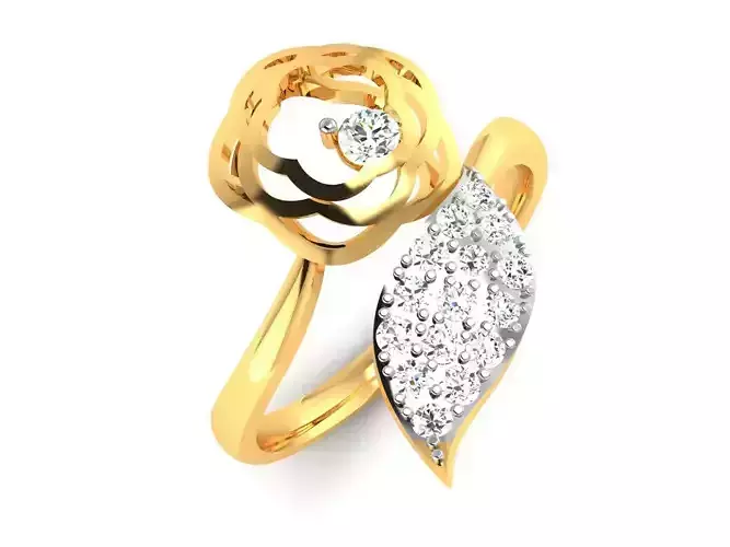 Women Ring 3dm render detail