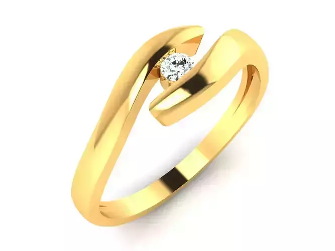 Women Ring 3dm render detail