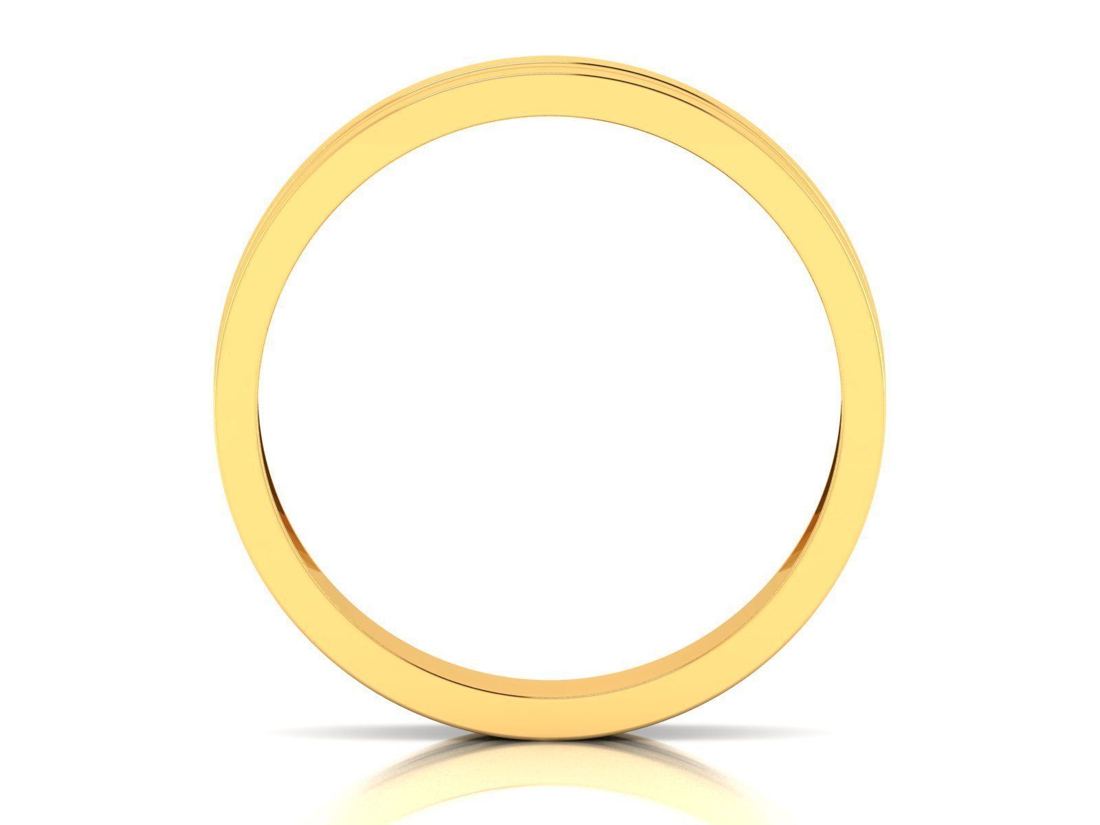 Women Band Ring 3dm render detail 3D print model_2